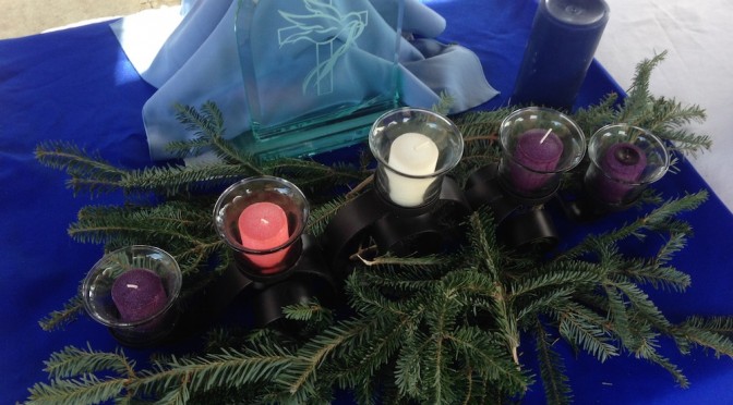 Advent I, 2014: Lighting the Candle for Hope