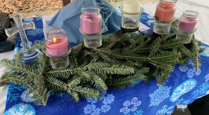 Advent I, 2018: Lighting the Candle for Hope