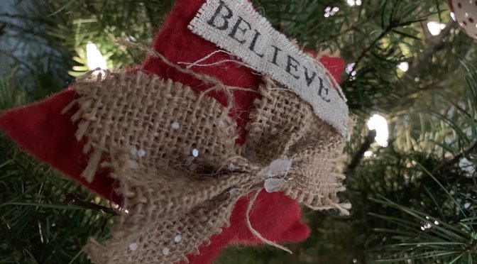 Christmas tree ornament, December 22, 2018